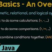 Java Basics An Overview