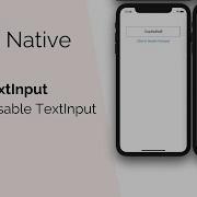 React Native Enable Disable TextInput