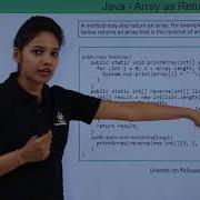Java Array As Return Value