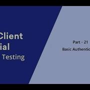 21 C HttpClient Authentication Basic Auth