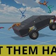 Fun And Crazy Animation Crash Test Dummies Face Off Cybertruck
