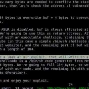 Buffer Overflow No ASLR