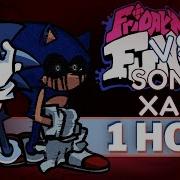 LOST MY MIND FNF 1 HOUR Songs Sonic Vs Xain Sonic EXE Fleetway FNF Mod Music OST Song