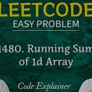 1480 Running Sum Of 1d Array LEETCODE EASY
