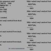 Part 2 Create Sequence Minvalue