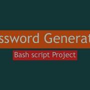 Bash Scripting Projects Password Generator Arabic