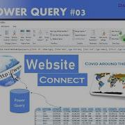 How To Connect A Webpage To Excel Through Power Query How To Get Realtime Data From Website P Query