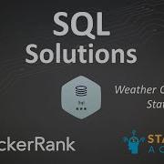Hackerrank Weather Observation Station 4 Solution Count Distinct Function Start Tech Academy