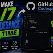 HOW TO MAKE ANY CODESPACE 24 7 REAL TIME WORKING METHODS