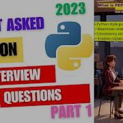 53 Python Interview Questions Part 1 Most Asked Interview Question For Freshers Experienced