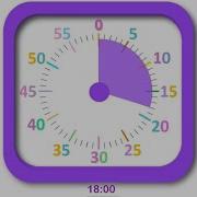 18 Minute Visual Timer With Countdown