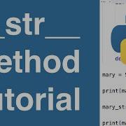 Метод Str Учебник по Python