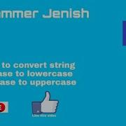 C Program To Convert String To Uppercase And Lowercase Programmer Jenish