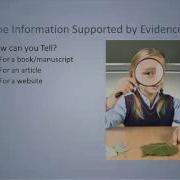 Evaluating Sources
