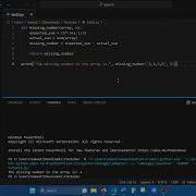 Ep 2 Missing Number In Array GfG Python Solution Arrays Searching