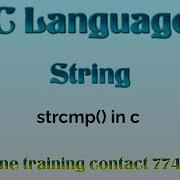 Comparing Strings In C Using Strcmp Explained With Examples