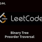 144 Binary Tree Preorder Traversal Leetcode C Hindi