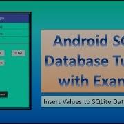 Insert Values To SQLite Database In Android Part 3 92
