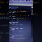 Mini Calculator C Coders Codinglife Codingninja Codemasters Codelife Coding Code Coder