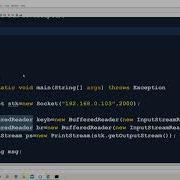 27 3 Multithreaded Reverse Echo Server In Java Abdul Bari Java Course