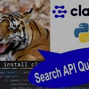 Python Search API Quickstart Clarifai