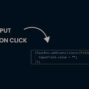 Clear Input On Button Click With Javascript