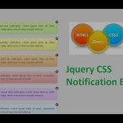 Jquery CSS Notification Boxes