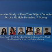 TMLR 2022 A Comprehensive Study Of Real Time Object Detection Networks Across Multiple Domains