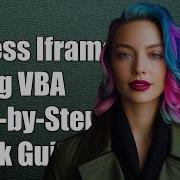 How To Access Objects In An Iframe Using VBA A Step By Step Guide