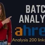 200 Website Competitor Website Comparison In 5 Min Batch Analysis Using Ahrefs Part 6