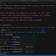 Class And Instance Variables In Python