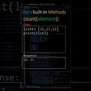 How To Count List Items Count Method Python Pythink1 Python For Beginners
