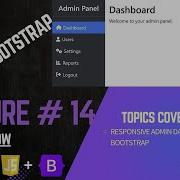 Responsive Admin Dashboard Using Bootstrap 5 Full Tutorial