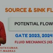 SOURCE SINK FLOWS Potential Flows Fluid Mechanics XE B GATE 2023 2024