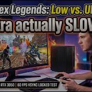 Lenovo IdeaCentre RTX 3050 Vs Apex Legends Is Vsync 60 FPS Actually Better