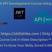 Learn CakePHP 4 API Development Using JWT Authentication Skillshike CakePHP 4 RESTful APIs