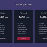How To Make Pricing Table Using HTML And CSS Price Plan On Website In HTML CSS