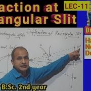Diffraction Due To Rectangular Slit For B Sc 2nd Year Fresnel Diffraction By Rectangular Slit