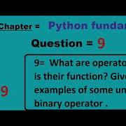 What Are Operators What Is Their Function Give Examples Of Some Unary And Binary Operator