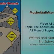 MasterMathMentor AB28 The Accumulation Function