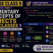 Objects And Classes In Java Explained ICSE Class 9 Computer Applications Unit 2 Part 1