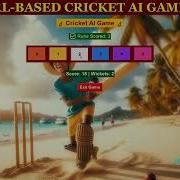 RL Based Cricket AI Game AI Vs Human Tkinter Python Project Demo