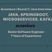 Accenture Round 2 Java Interview Questions Answers