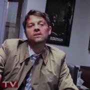 Supernatural Season 11 On Set Misha Collins Castiel