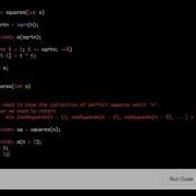 Dynamic Programming Perfect Squares Sum