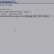 Intermediate Java Tutorial 48 Testing The Servers Instant Messenger