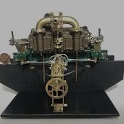 U S S MONITOR MODEL STEAM ENGINE