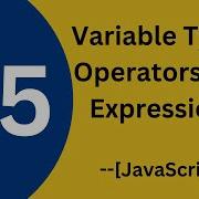 Variable Types Operators And Expressions JavaScript Lecture 05 Learn With OBS