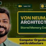 L 1 2 Von Neumann S Architecture Stored Memory Concept In Computer Architecture