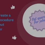 How To Create A Stored Procedure With Output Parameter In Sql Sql Server